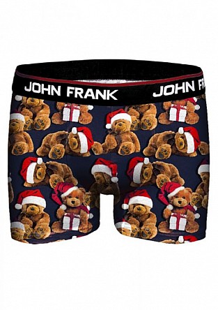 PÁNSKÉ VÁNOČNÍ BOXERKY JOHN FRANK JFBD08