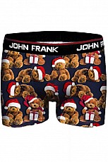 PÁNSKÉ VÁNOČNÍ BOXERKY JOHN FRANK JFBD08